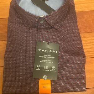 Tahari Men’s stretch luxe woven shirt